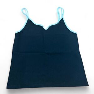 Mng Women's Black & White Tank Top Size Medium